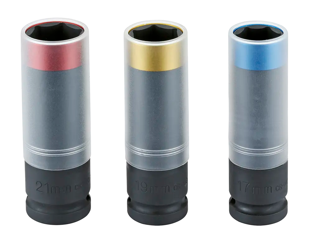 Power Impact Socket Set, 1/2", 3pcs. S SFS