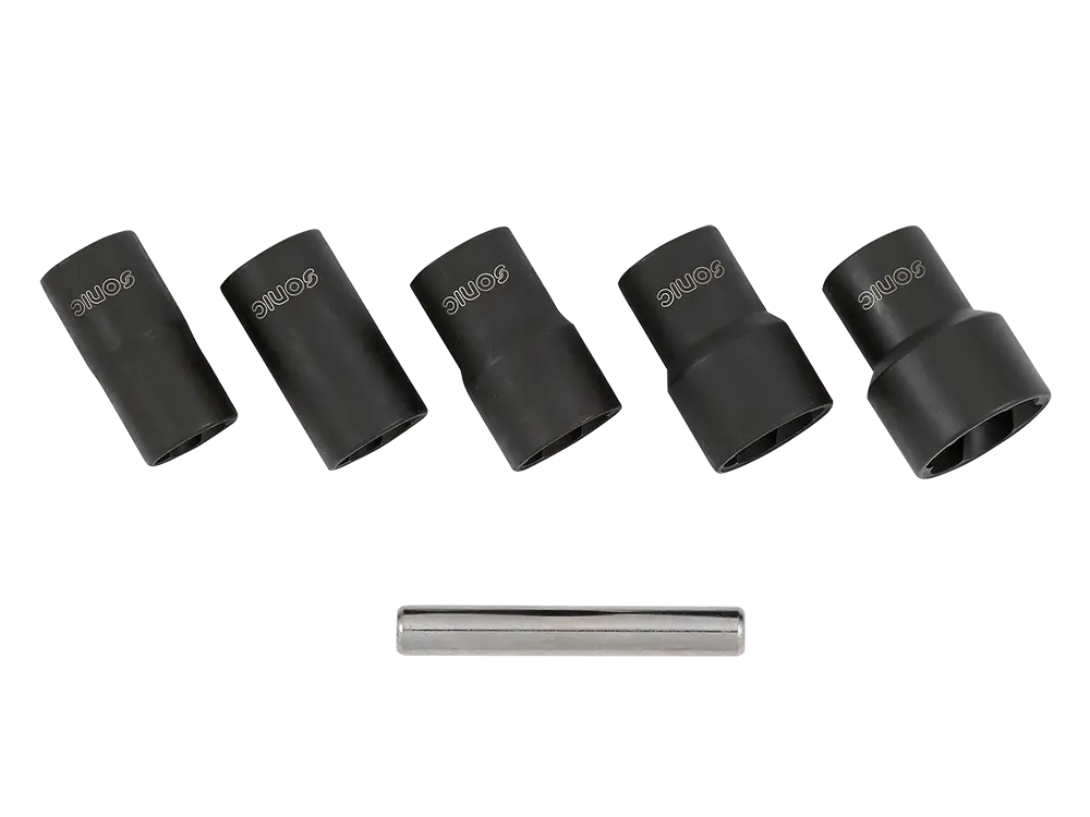 Spiral Socket Set 1/2", 5pcs.