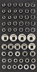 Bit Socket Set, 1/2", 56pcs. S SFS