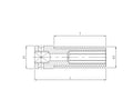 Impact socket for MB, 1/2", 17mm
