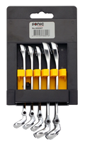 Flexible Flare Nut Wrench Set, 5pcs.