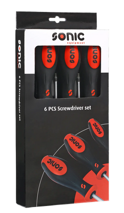 Screwdriver Set in Box, 6pcs.