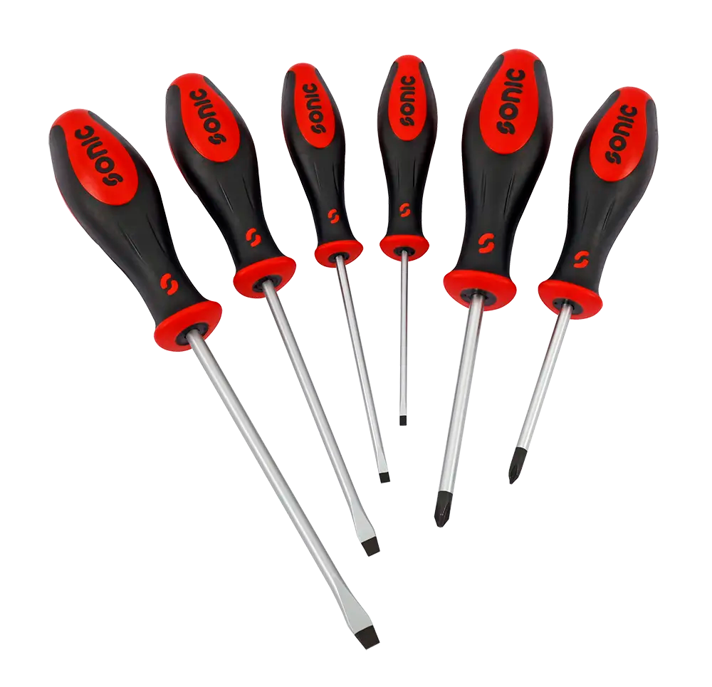 Screwdriver Set in Box, 6pcs.
