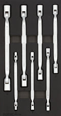 Hinged Socket Wrench Set, 7pcs. S SFS