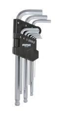 Hex Ball Key Set, Long, 10pcs.