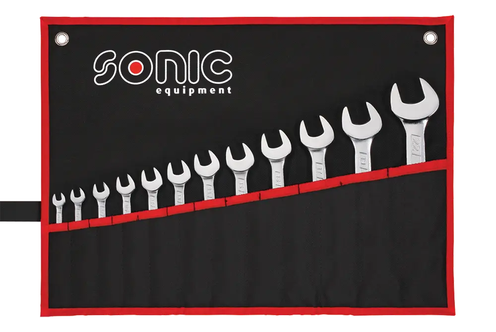 SAE Combination Wrench Set in Pouch, 12pcs.