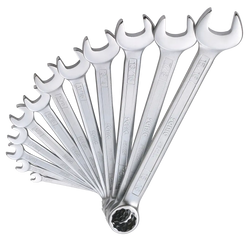 SAE Combination Wrench Set in Pouch, 12pcs.