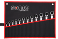 Reversible Ratcheting Wrench Set in Pouch, 12pt., 12 pcs.