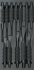 Gripped Chisel and Punch Set, 12pcs. S SFS