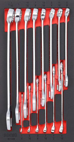 SAE Combination Wrench Set, 14pcs. S SFS