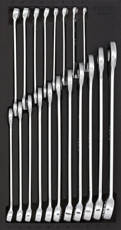 Combination Wrench Set, 19pcs. S SFS