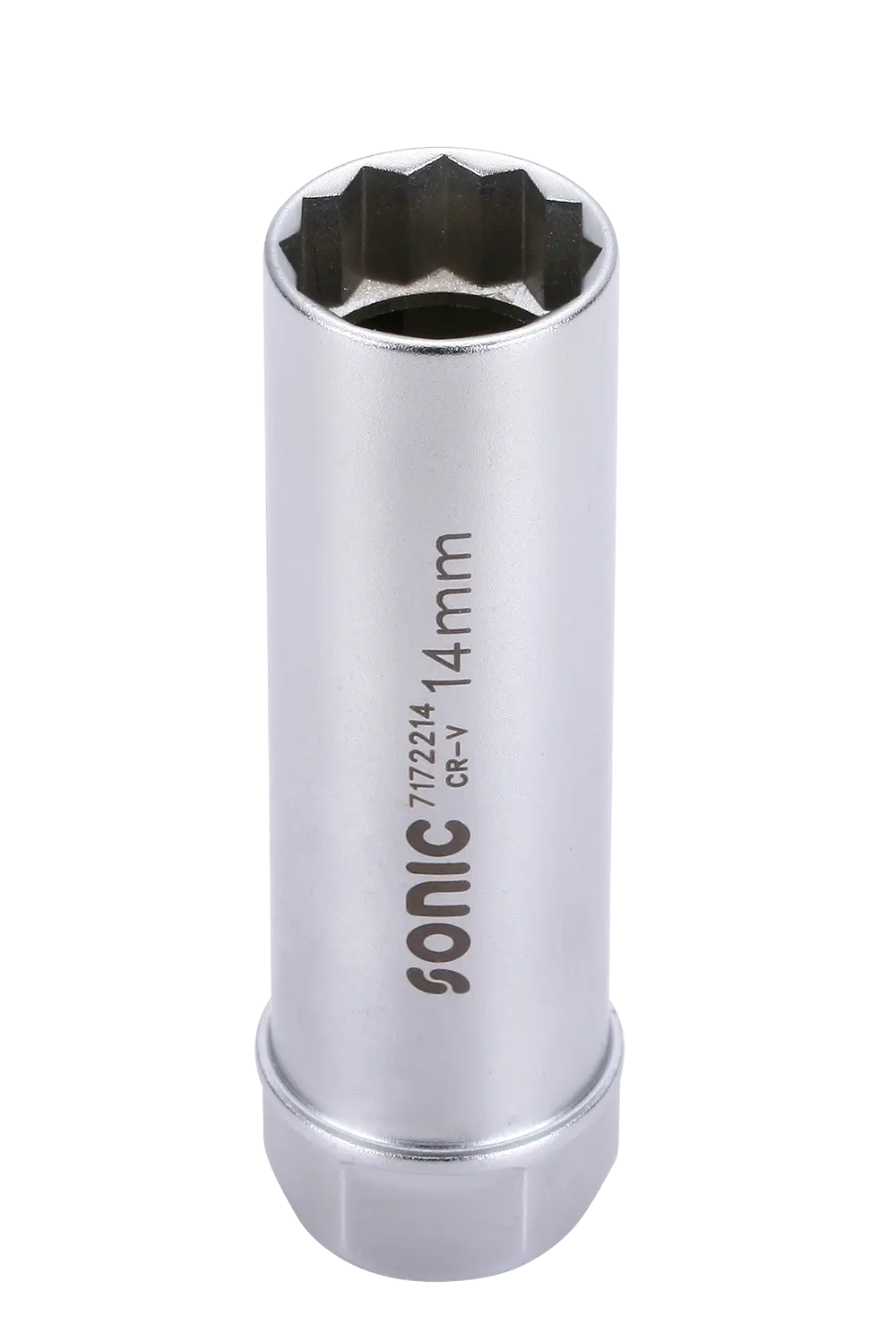 Spark Plug Clip Socket, 3/8", 12pt., 14mm