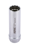 Spark Plug Clip Socket, 3/8", 12pt., 14mm