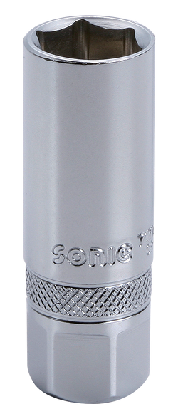 Spark Plug Clip Socket, 3/8", 12pt., 16mm