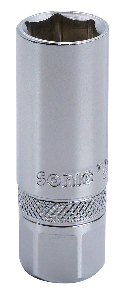 Spark Plug Clip Socket, 3/8", 12pt., 16mm