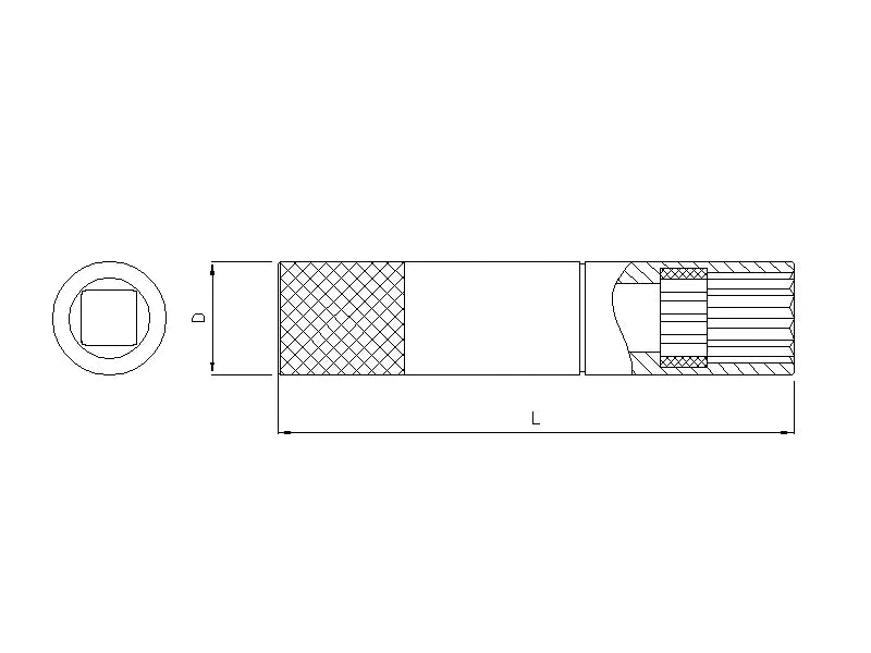 Spark Plug Socket, 3/8", 12pt. 14mm (90mmL)