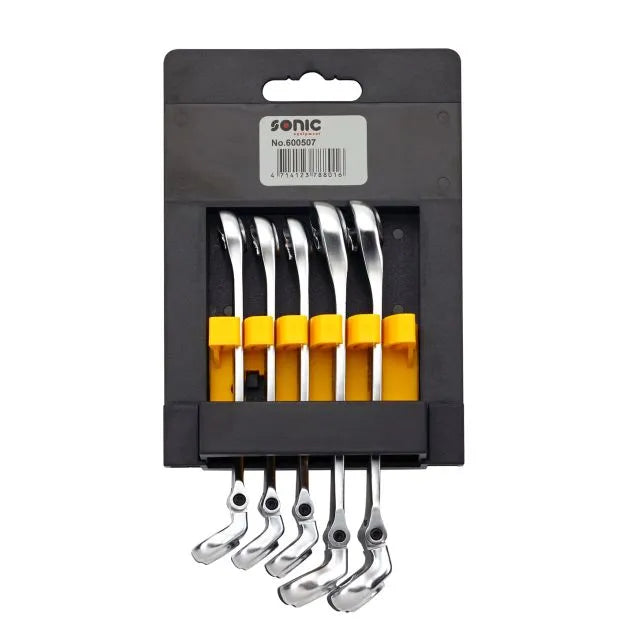 Flexible Flare Nut Wrench Set, 5pcs.
