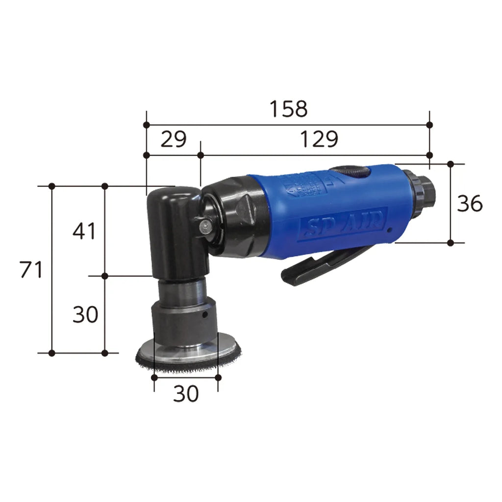 3" Mini D/A Sander