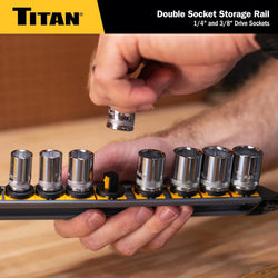 Titan 10150 Dual Socket & Bit Storage Rail