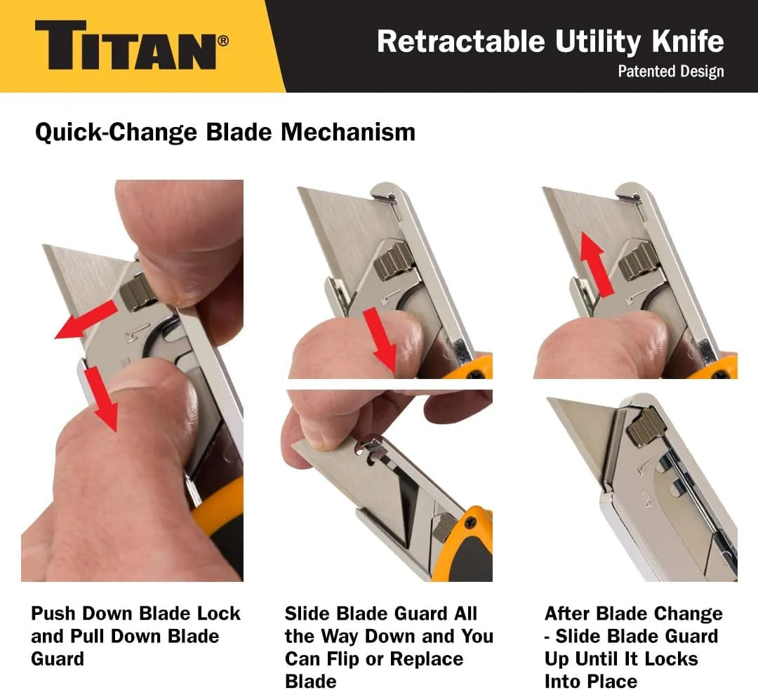 Titan 11024 Sliding Utility Knife