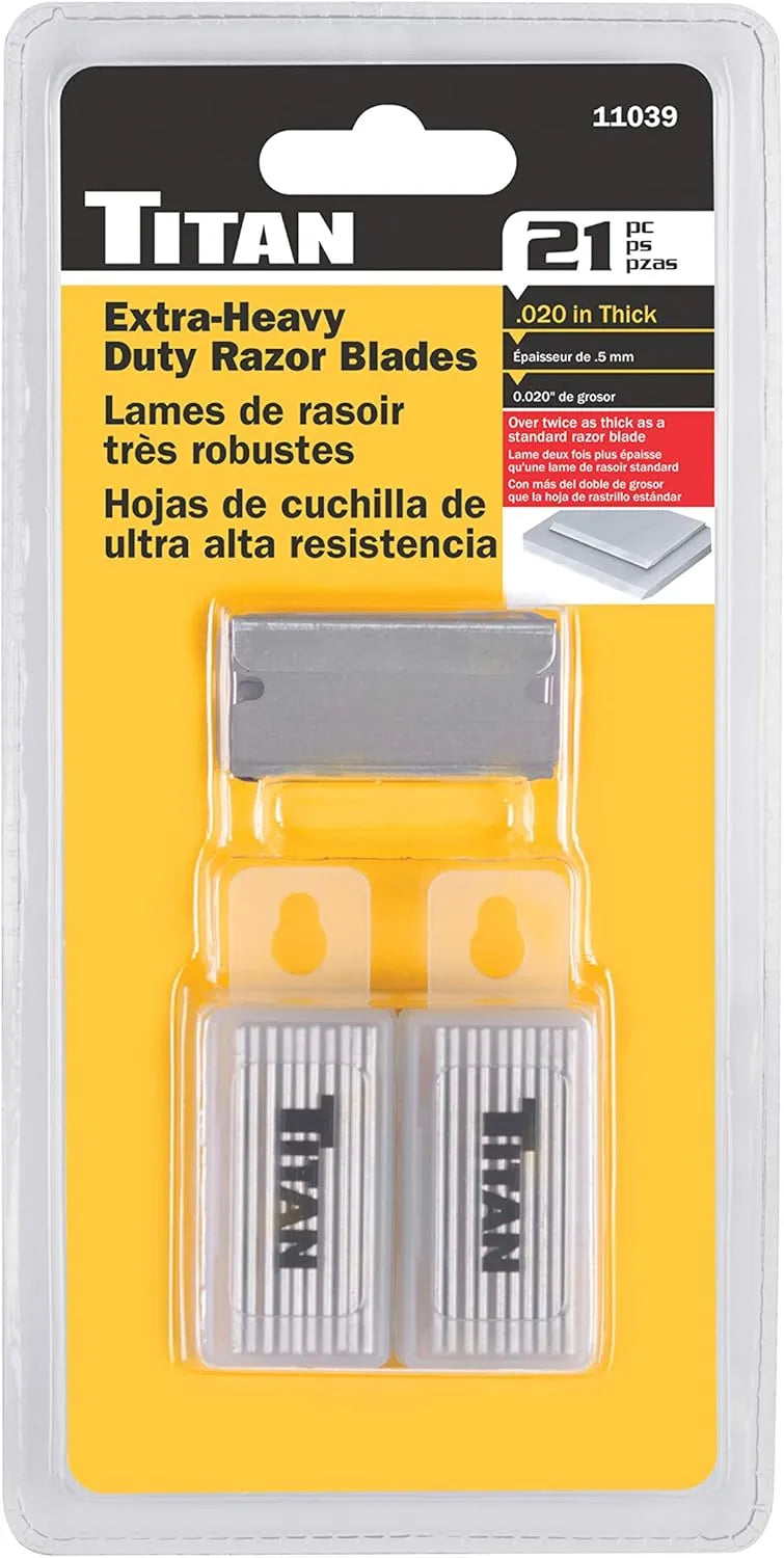 Titan 11034 10-Piece Heavy-Duty Utility Blades