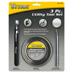 Titan 11065 3-Piece Magnetic Utility Tool Set