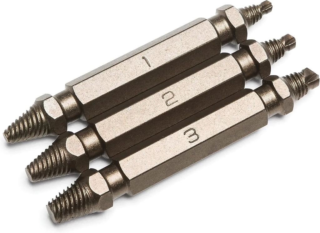 Titan 11215 3-Piece Damaged Screw Extractor Set