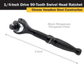Titan 11313 1/4 in. Micro Swivel Ratchet