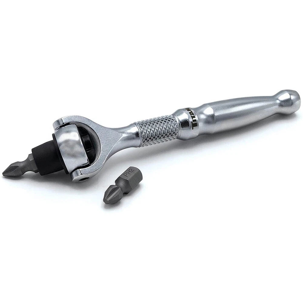 Titan 11318 1/4 in. Swivel Micro Bit Driver