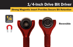 Titan 11317 1/4 in. Swivel Micro Bit Driver