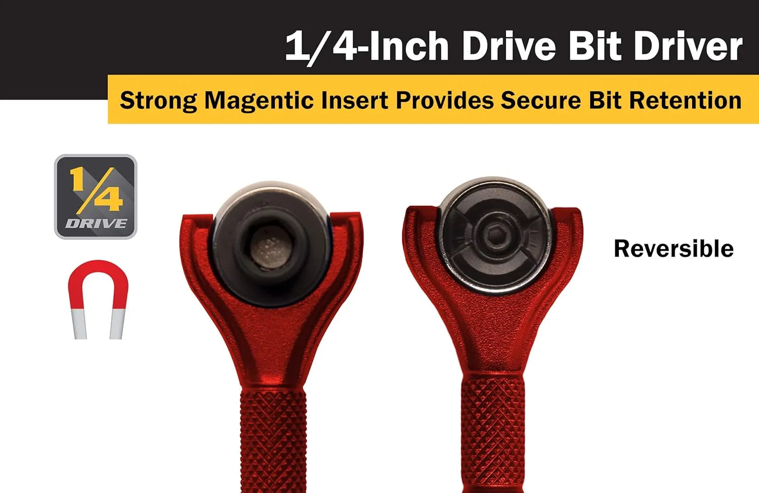 Titan 11317 1/4 in. Swivel Micro Bit Driver