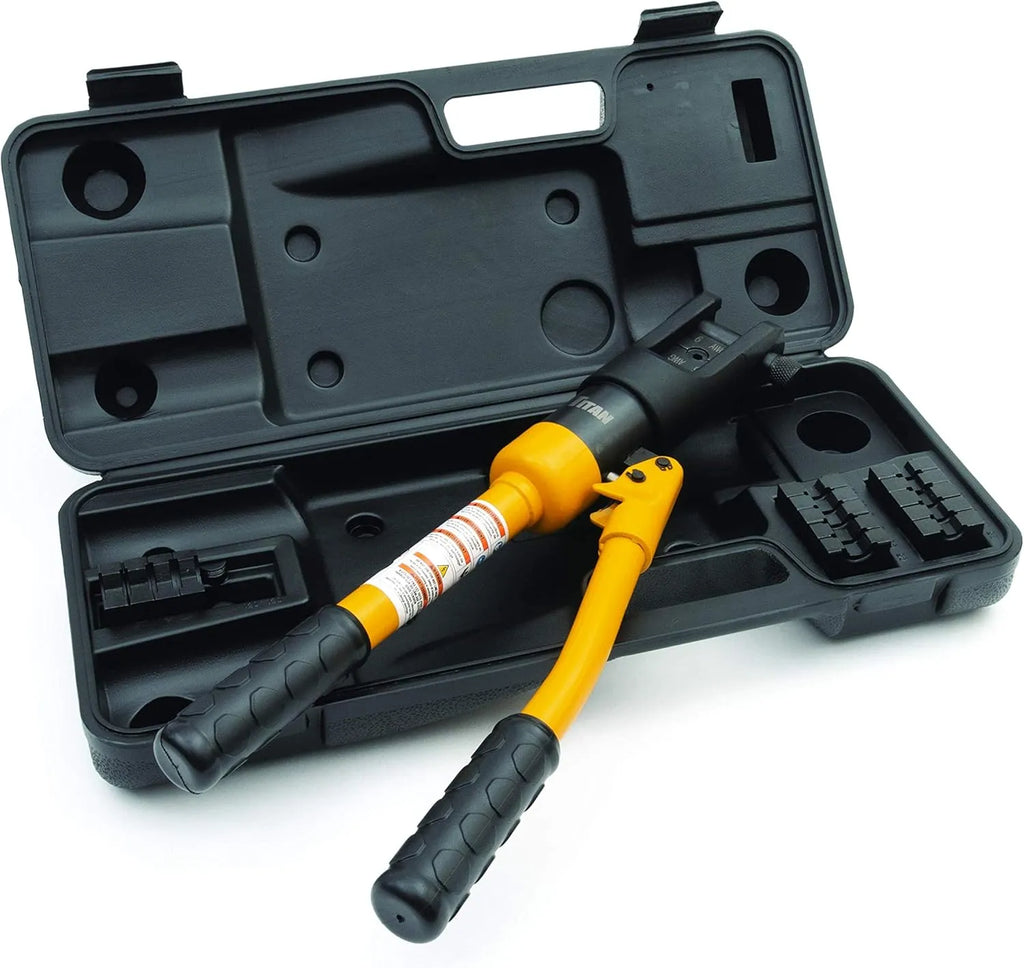 Titan 11981 High-Capacity Hydraulic Cable Crimper