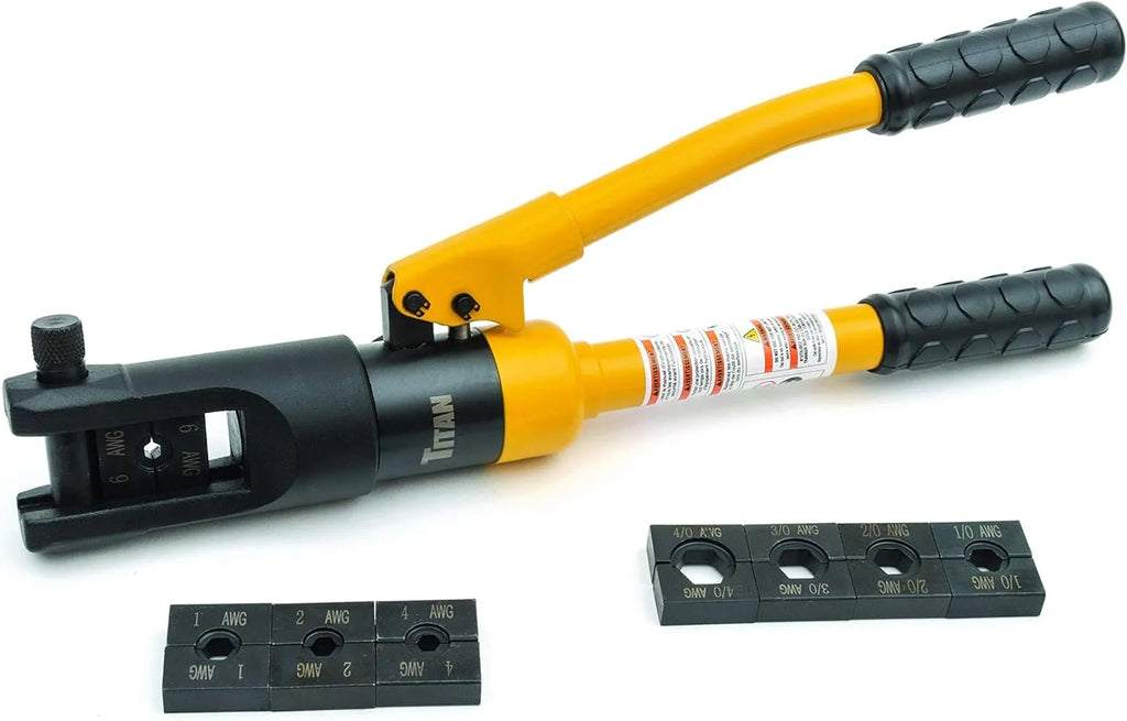 Titan 11981 High-Capacity Hydraulic Cable Crimper