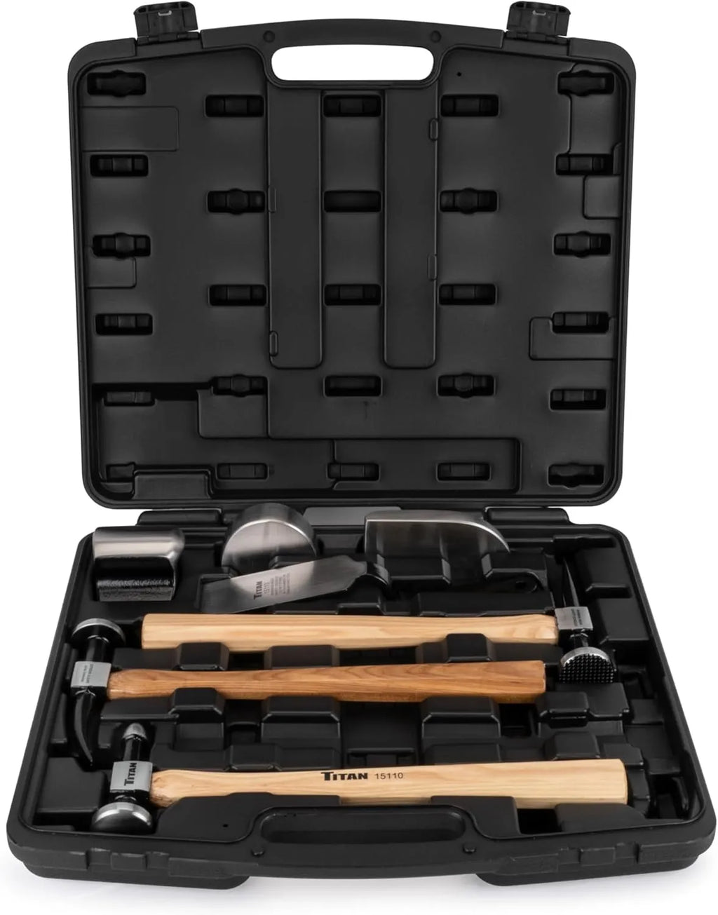Titan 15100 7-Piece Automotive Body Hammer & Dolly Set