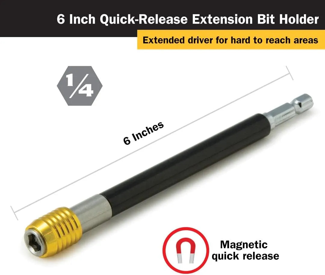 Titan 16006 6 in. Quick-Release Bit Holder