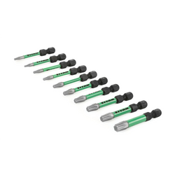 Titan 16076 10-Piece Impact Star Bit Set