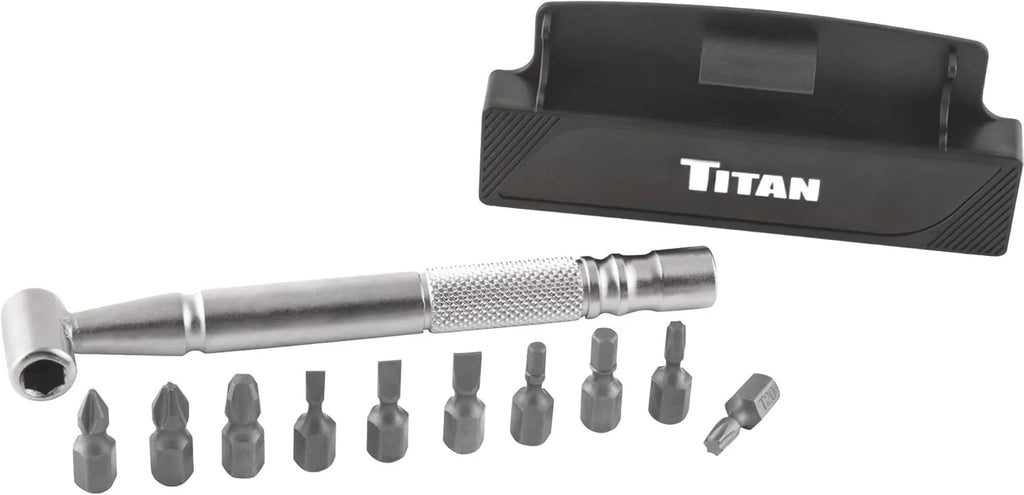 Titan 16091 11-Piece Offset Bit Driver