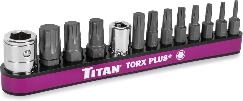 Titan 16099 13-Piece Torx Plus Bit Set