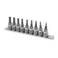 Titan 16171 9-Piece 3/8 in. Drive Star Bit Socket Set