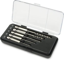 Titan 16505 5-Piece SAE Hex Shank Drill Bit Set