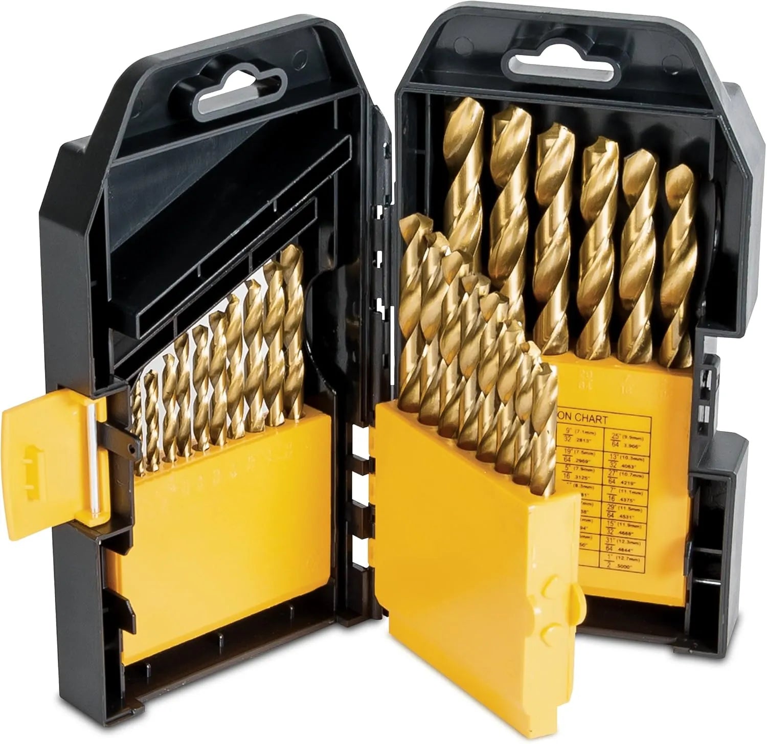 Titan 16530 29-Piece SAE Titanium Drill Bit Set