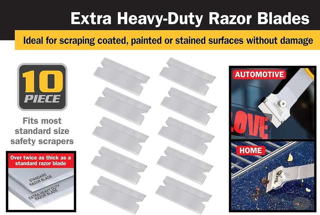 Titan 17008 22-Piece Razor Scraper Set