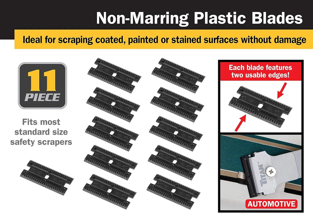 Titan 17008 22-Piece Razor Scraper Set