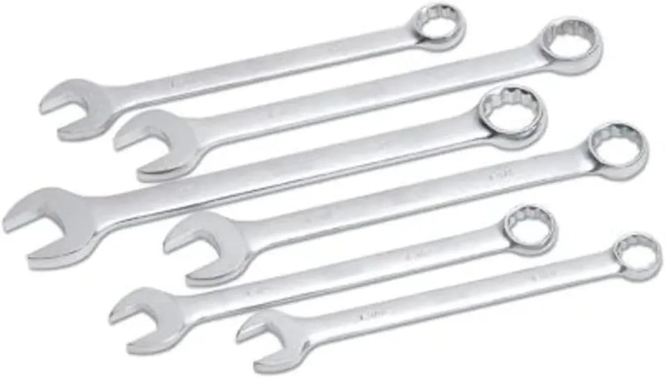 Titan 17290 6-Piece 12-Point SAE Jumbo Combination Wrench Set