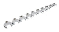 Titan 17295 10-Piece 3/8-Inch Drive Metric Crowfoot Wrench Set
