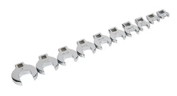 Titan 17295 10-Piece 3/8-Inch Drive Metric Crowfoot Wrench Set