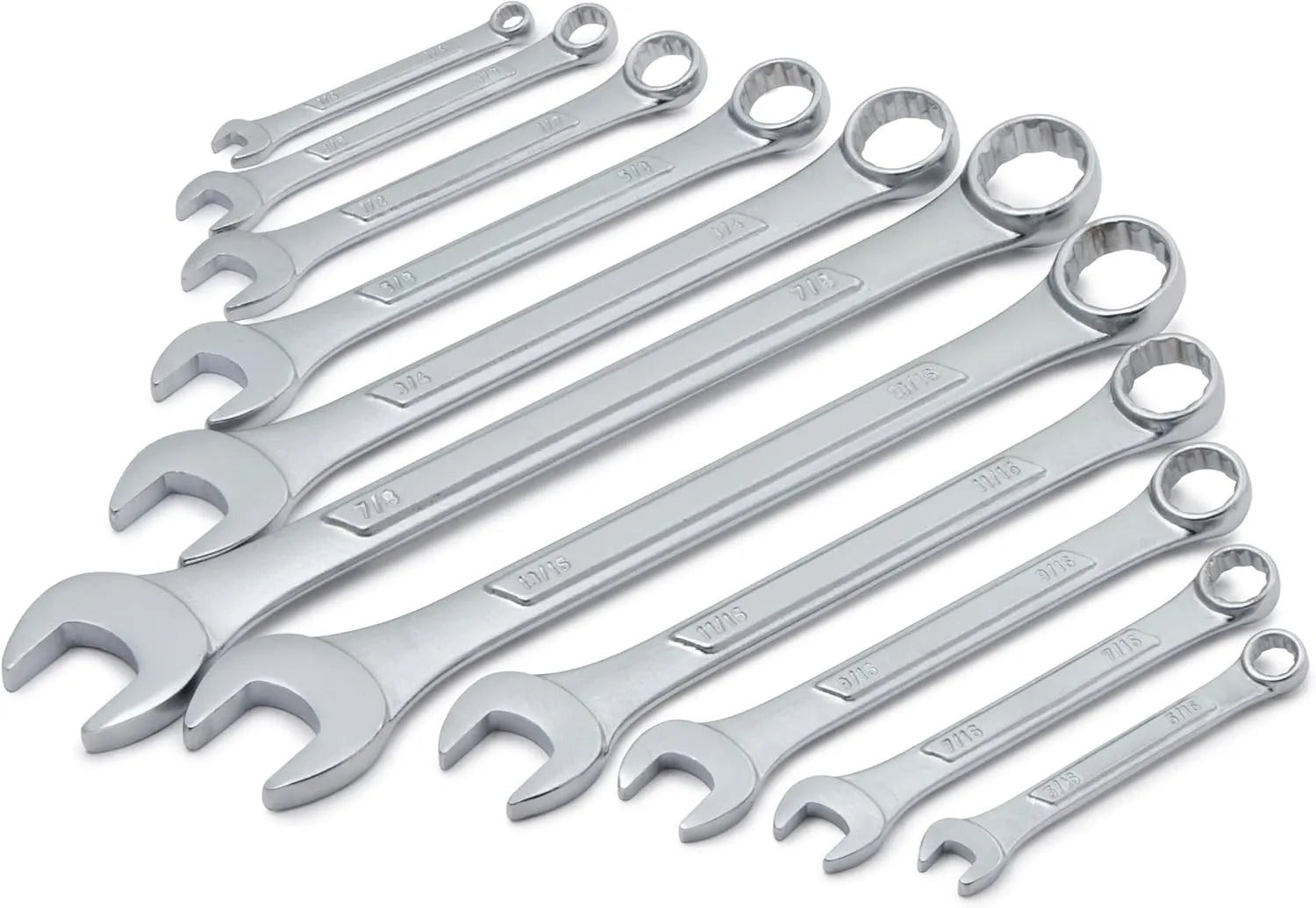 Titan 17327 11-Piece SAE Raised Panel Wrench Set