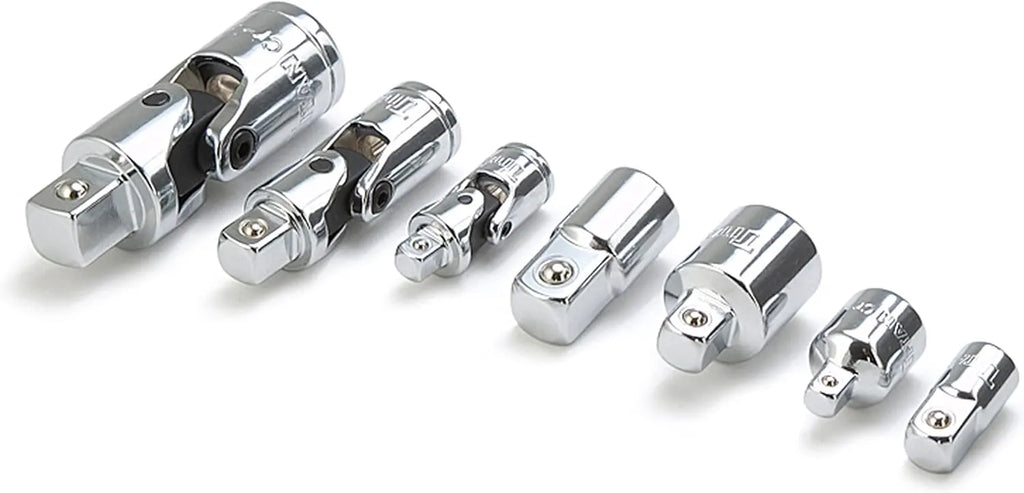 Titan 17408 7-Piece Adapter & Universal Joint Set