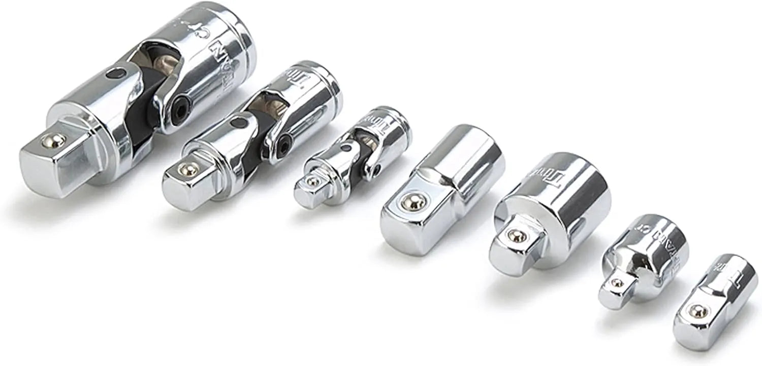 Titan 17408 7-Piece Adapter & Universal Joint Set
