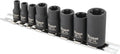 Titan 17418 8-Piece External TORX Plus Socket Set